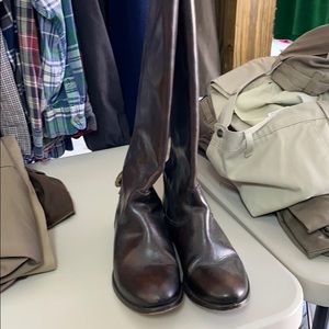 Frye boots...size 8. Brown. Worn 3 times